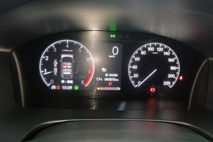 Used Honda CR-V 2023 240TURBO Two-Wheel Drive FENGSHANG Edition 5 Seats Instrument Cluster