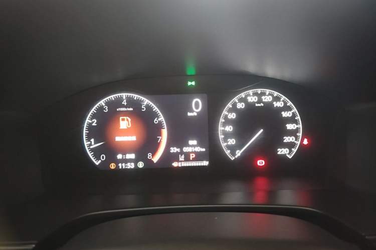 Used Honda CR-V 2023 240TURBO Two-Wheel Drive FENGSHANG Edition 7 Seats Instrument Cluster