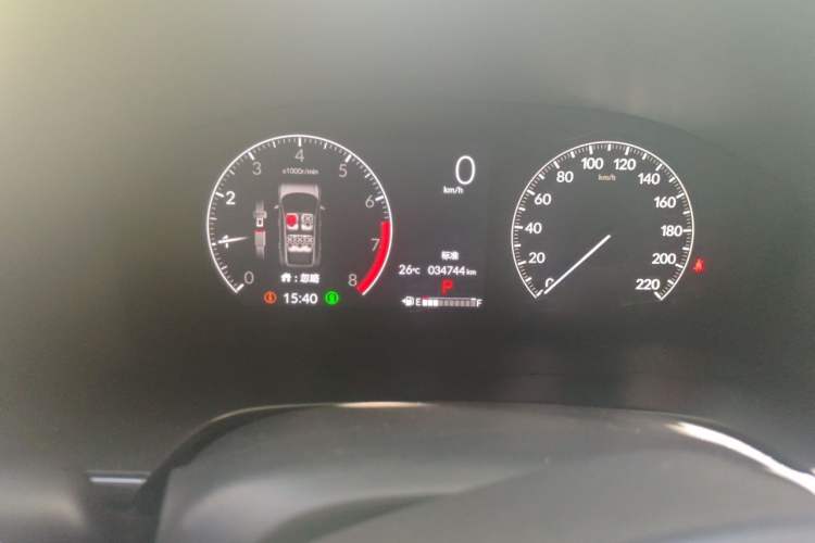 Used Honda CR-V 2023 240TURBO Two-Wheel Drive FENGSHANG Edition 5 Seats Instrument Cluster