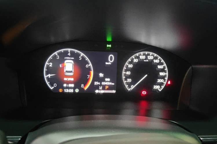 Used Honda CR-V 2023 240TURBO Two-Wheel Drive FENGSHANG Edition 5 Seats Instrument Cluster