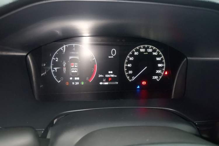 Used Honda CR-V 2023 240TURBO Two-Wheel Drive FENGSHANG Edition 5 Seats Instrument Cluster