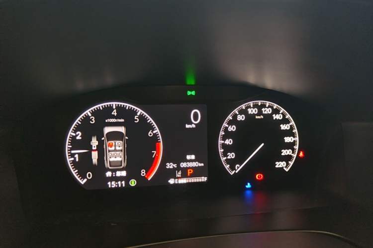 Used Honda CR-V 2023 240TURBO Two-Wheel Drive FENGSHANG Edition 5 Seats Instrument Cluster