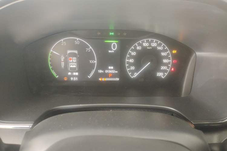 Used Honda CR-V 2023 2.0L eHEV Two-Wheel Drive Smart Edition Instrument Cluster