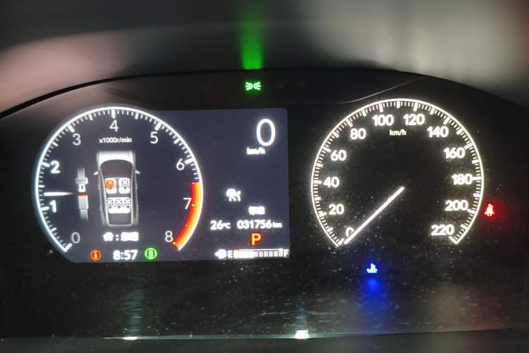 Used Honda CR-V 2023 240TURBO Two-Wheel Drive FENGSHANG Edition 5 Seats Instrument Cluster