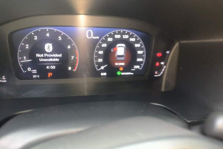 Used Honda CR-V 2023 240TURBO Two-Wheel-Drive Luxury Version 5 Seats Odometer Close Up