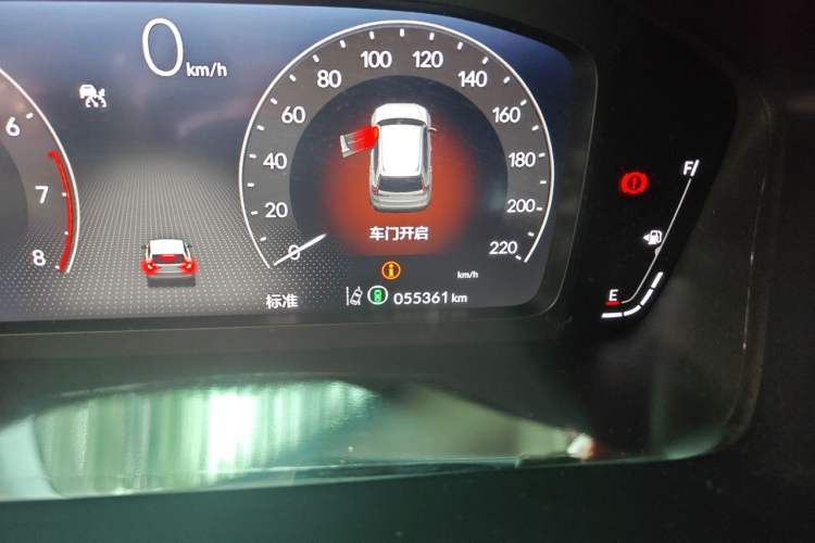 Used Honda CR-V 2023 240TURBO Two-Wheel-Drive Luxury Version 5 Seats Odometer Close Up