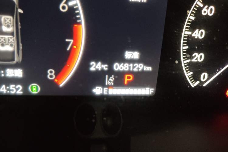Used Honda CR-V 2023 240TURBO Two-Wheel Drive FENGSHANG Edition 5 Seats Odometer Close Up