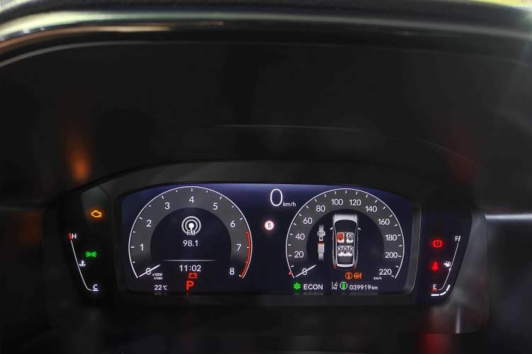 Used Honda CR-V 2023 240TURBO Two-Wheel Drive Smart Edition 5 Seats Odometer Close Up