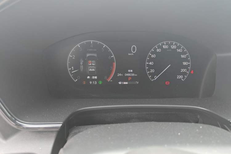 Used Honda CR-V 2023 240TURBO Two-Wheel Drive FENGSHANG Edition 5 Seats Odometer Close Up