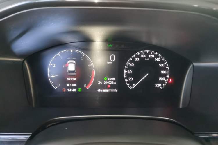 Used Honda CR-V 2023 240TURBO Two-Wheel Drive FENGSHANG Edition 5 Seats Instrument Cluster