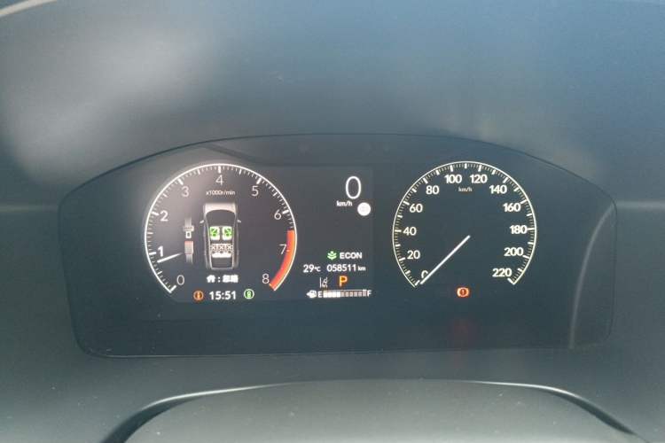Used Honda CR-V 2023 240TURBO Two-Wheel Drive FENGSHANG Edition 5 Seats Instrument Cluster