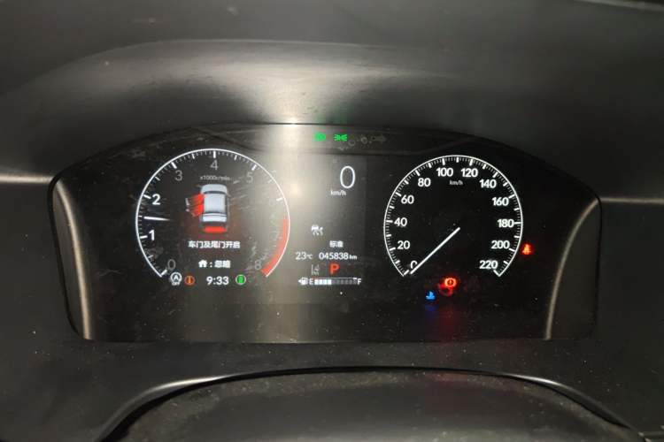 Used Honda CR-V 2023 240TURBO Two-Wheel Drive FENGSHANG Edition 5 Seats Instrument Cluster