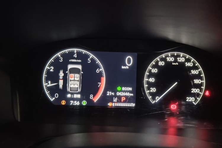 Used Honda CR-V 2023 240TURBO Two-Wheel Drive FENGSHANG Edition 5 Seats Instrument Cluster