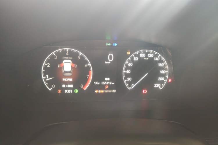Used Honda CR-V 2023 240TURBO Two-Wheel Drive FENGSHANG Edition 5 Seats Instrument Cluster