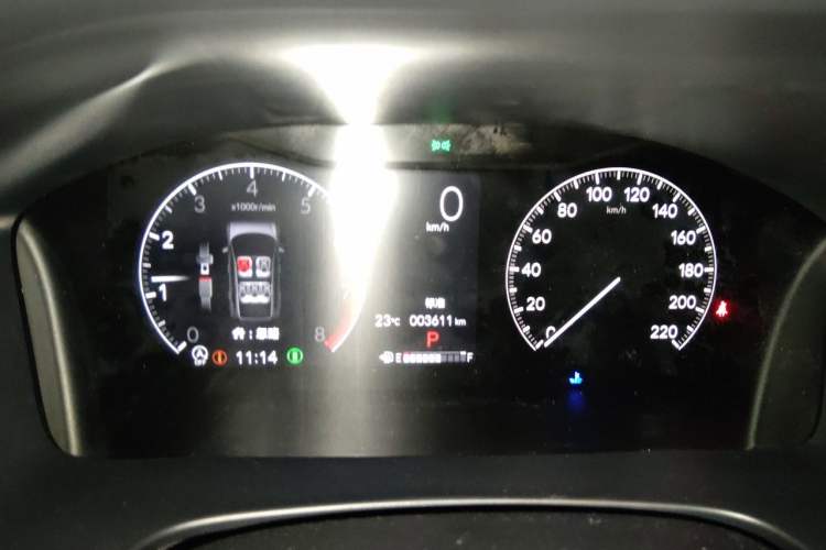 Used Honda CR-V 2023 240TURBO Two-Wheel Drive FENGSHANG Edition 5 Seats Instrument Cluster