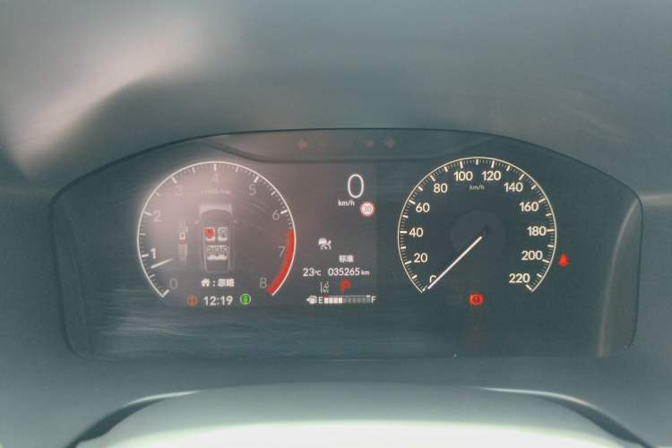 Used Honda CR-V 2023 240TURBO Two-Wheel Drive FENGSHANG Edition 5 Seats Instrument Cluster