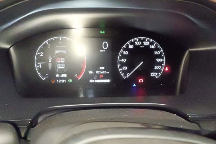 Used Honda CR-V 2023 240TURBO Two-Wheel Drive FENGSHANG Edition 5 Seats Instrument Cluster