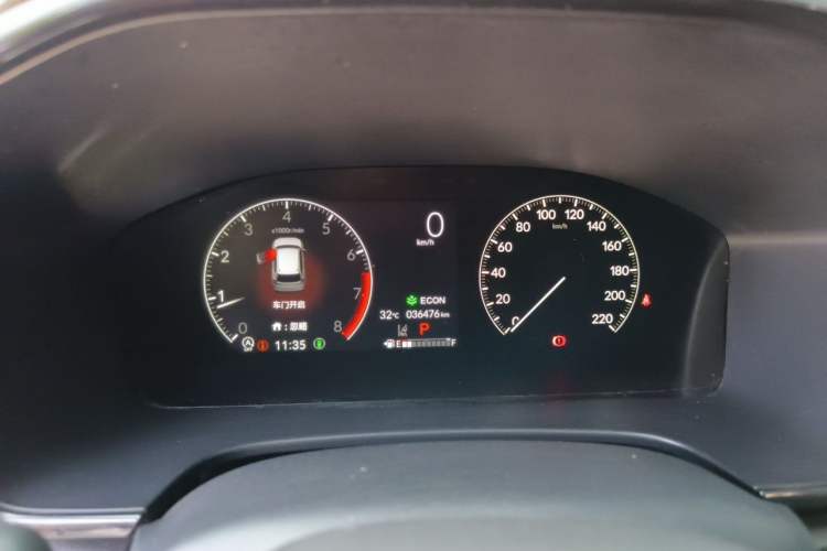 Used Honda CR-V 2023 240TURBO Two-Wheel Drive FENGSHANG Edition 5 Seats Instrument Cluster