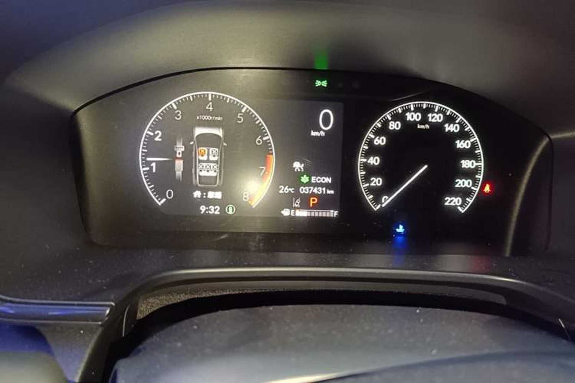Used Honda CR-V 2023 240TURBO Two-Wheel Drive FENGSHANG Edition 5 Seats Instrument Cluster