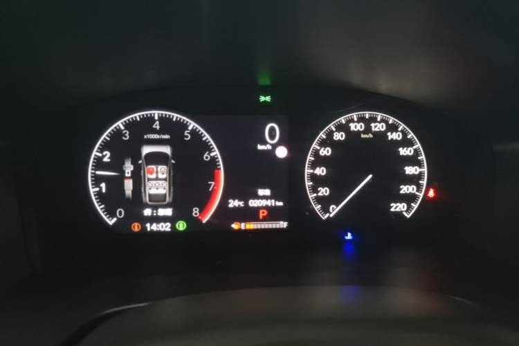 Used Honda CR-V 2023 240TURBO Two-Wheel Drive FENGSHANG Edition 5 Seats Instrument Cluster