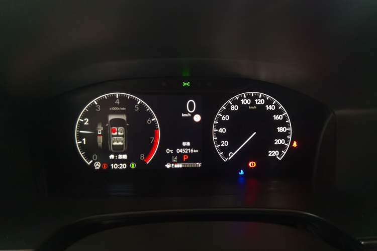 Used Honda CR-V 2023 240TURBO Two-Wheel Drive FENGSHANG Edition 5 Seats Instrument Cluster