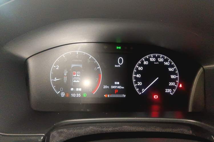 Used Honda CR-V 2023 240TURBO Two-Wheel Drive FENGSHANG Edition 5 Seats Instrument Cluster