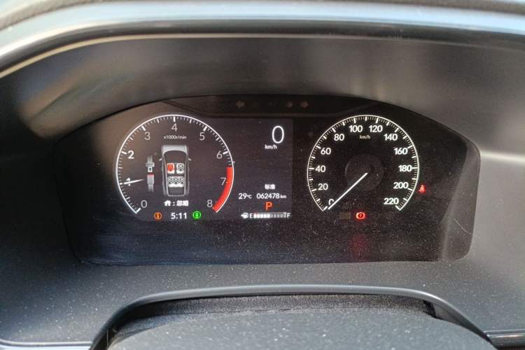 Used Honda CR-V 2023 240TURBO Two-Wheel Drive FENGSHANG Edition 5 Seats Instrument Cluster