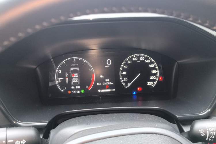Used Honda CR-V 2023 240TURBO Two-Wheel Drive FENGSHANG Edition 5 Seats Instrument Cluster