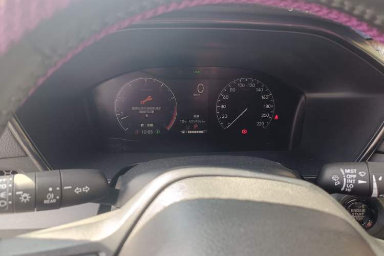Used Honda CR-V 2023 240TURBO Two-Wheel Drive FENGSHANG Edition 7 Seats Instrument Cluster