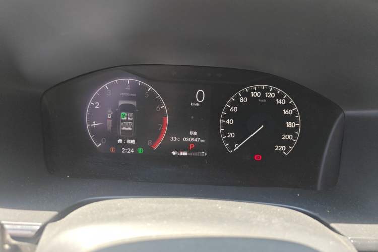 Used Honda CR-V 2023 240TURBO Two-Wheel Drive FENGSHANG Edition 5 Seats Instrument Cluster