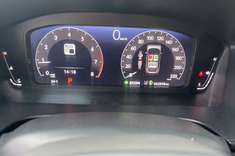 Used Honda CR-V 2023 240TURBO Two-Wheel-Drive Luxury Version 5 Seats Odometer Close Up