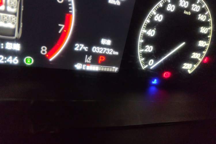 Used Honda CR-V 2023 240TURBO Two-Wheel Drive FENGSHANG Edition 5 Seats Odometer Close Up
