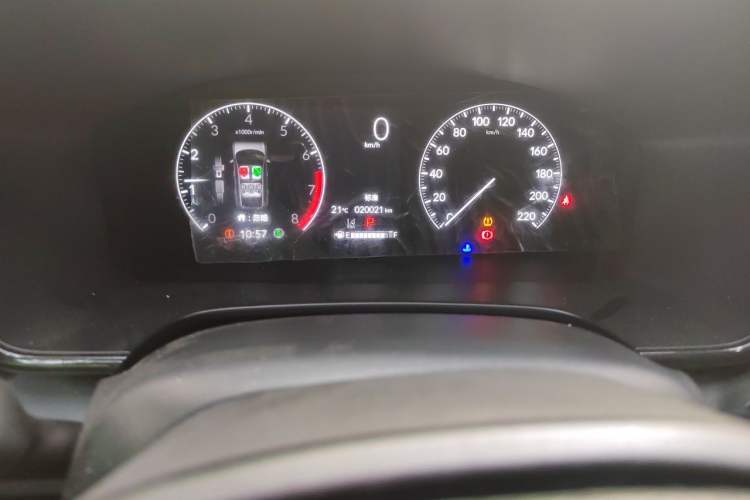 Used Honda CR-V 2023 240TURBO Two-Wheel Drive FENGSHANG Edition 5 Seats Odometer Close Up