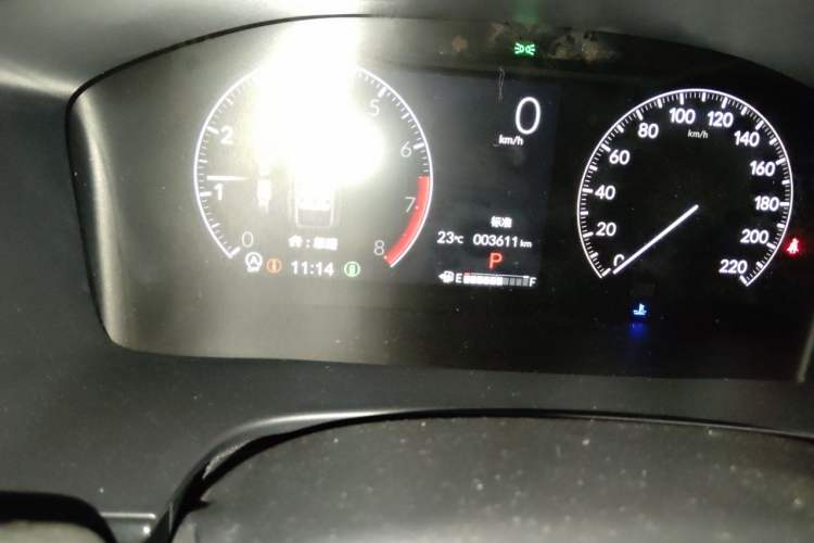 Used Honda CR-V 2023 240TURBO Two-Wheel Drive FENGSHANG Edition 5 Seats Odometer Close Up