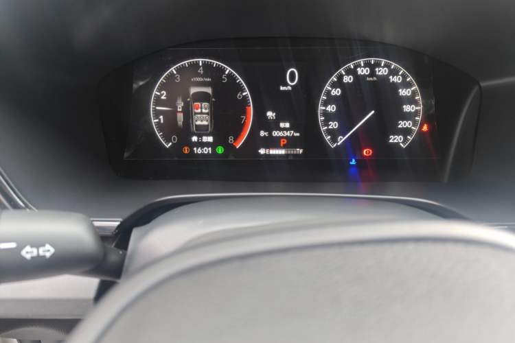 Used Honda CR-V 2023 240TURBO Two-Wheel Drive FENGSHANG Edition 5 Seats Odometer Close Up