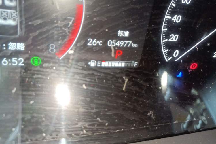Used Honda CR-V 2023 240TURBO Two-Wheel Drive FENGSHANG Edition 5 Seats Odometer Close Up