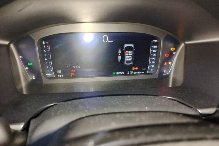 Used Honda CR-V 2023 240TURBO All-Wheel-Drive Premium Edition 5 Seats Odometer Close Up