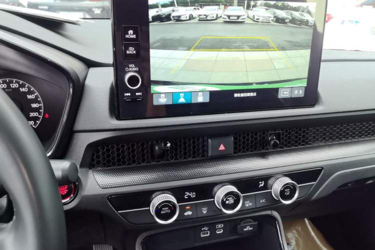 Used Honda CR-V 2024 240TURBO Two-Wheel-Drive FENGSHANG Edition 7 Seats Audio And AC Panel