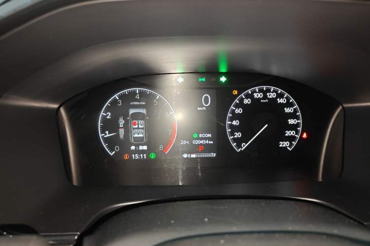 Used Honda CR-V 2024 240TURBO Two-Wheel-Drive FENGSHANG Edition 5 Seats Instrument Cluster