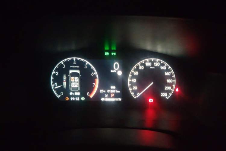 Used Honda CR-V 2024 240TURBO Two-Wheel-Drive FENGSHANG Edition 5 Seats Instrument Cluster