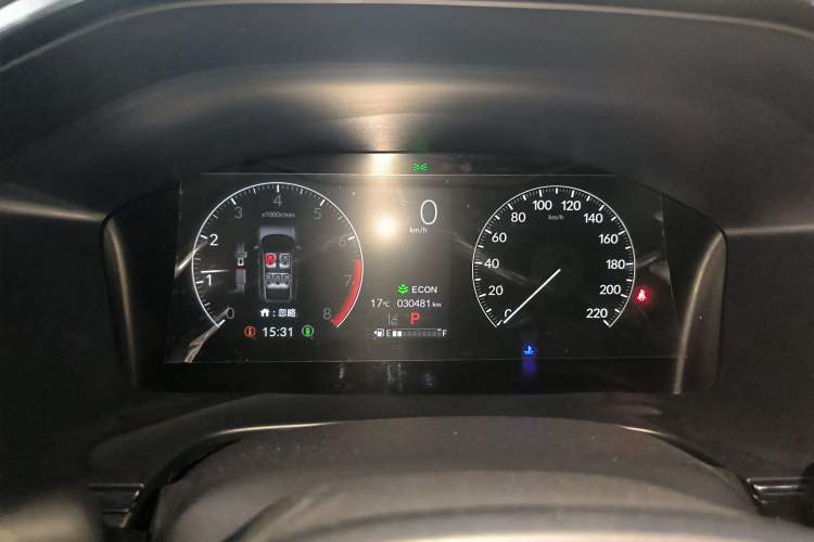 Used Honda CR-V 2024 240TURBO Two-Wheel-Drive FENGSHANG Edition 5 Seats Instrument Cluster