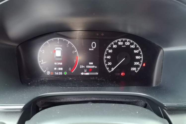 Used Honda CR-V 2024 240TURBO Two-Wheel-Drive FENGSHANG Edition 7 Seats Instrument Cluster
