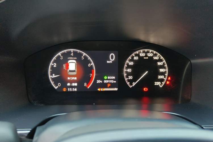 Used Honda CR-V 2024 240TURBO Two-Wheel-Drive Active Version 5 Seats Instrument Cluster