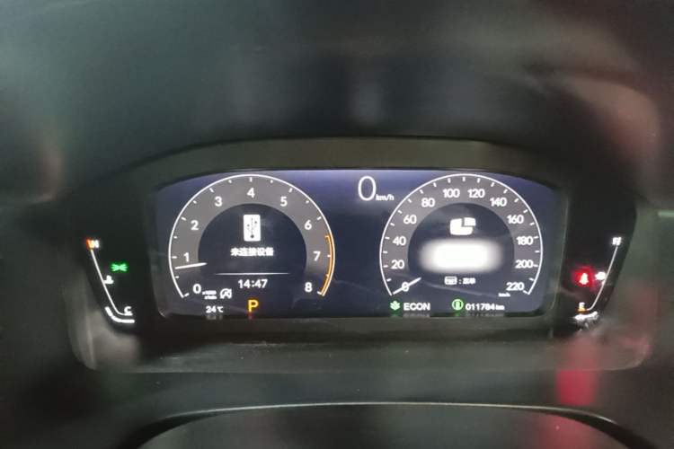 Used Honda CR-V 2024 240TURBO Two-Wheel Drive Smart Edition 5 Seats Instrument Cluster