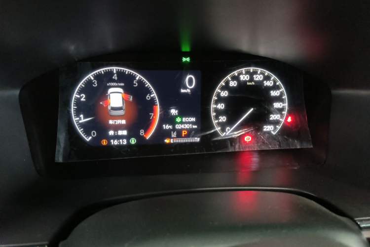 Used Honda CR-V 2024 240TURBO Two-Wheel-Drive FENGSHANG Edition 5 Seats Instrument Cluster