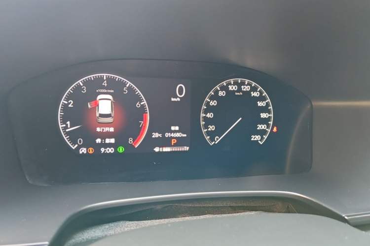 Used Honda CR-V 2024 240TURBO Two-Wheel-Drive FENGSHANG Edition 5 Seats Instrument Cluster