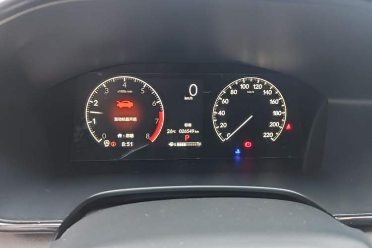 Used Honda CR-V 2024 240TURBO Two-Wheel-Drive Active Version 5 Seats Instrument Cluster
