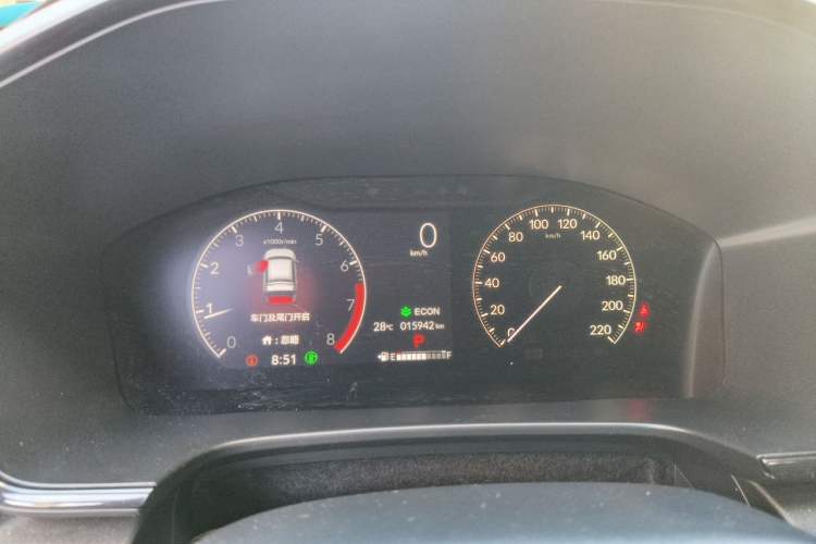 Used Honda CR-V 2024 240TURBO Two-Wheel-Drive FENGSHANG Edition 5 Seats Instrument Cluster