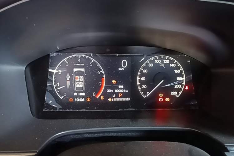 Used Honda CR-V 2024 240TURBO Two-Wheel-Drive FENGSHANG Edition 5 Seats Instrument Cluster