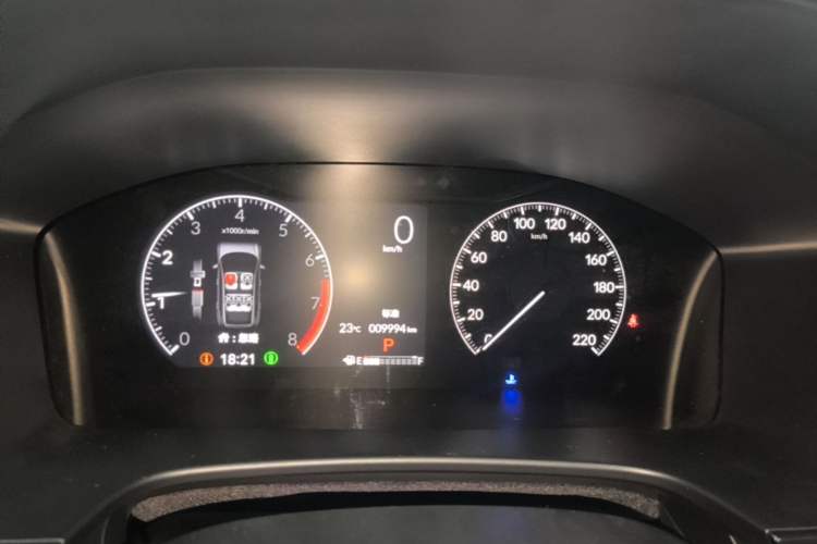 Used Honda CR-V 2024 240TURBO Two-Wheel-Drive FENGSHANG Edition 5 Seats Instrument Cluster